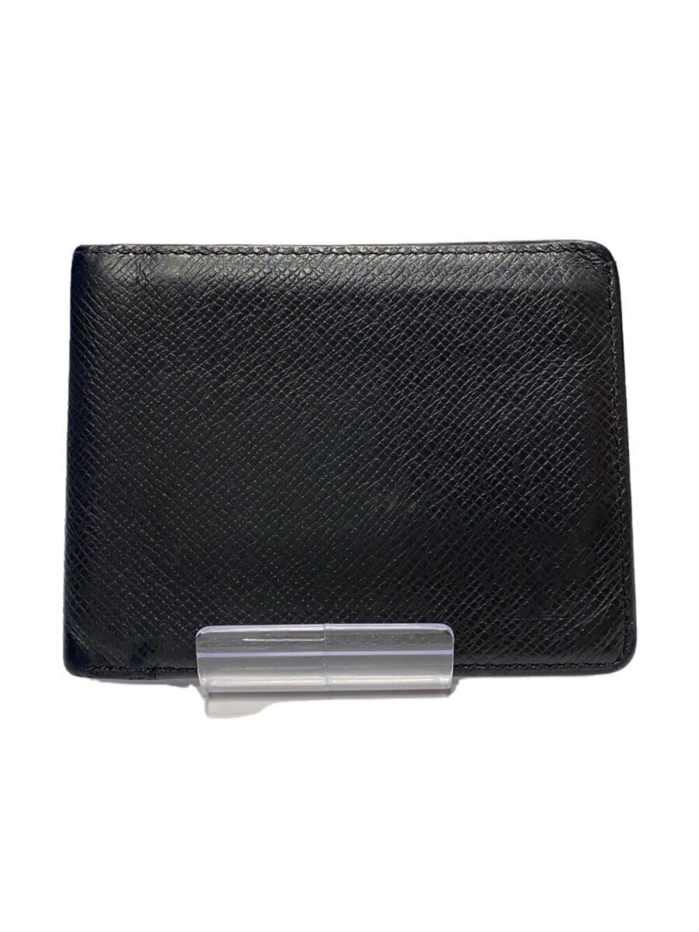 LOUIS VUITTON Envelope Wallet Carte de Visite Epi Black Faux Leather Black Solid